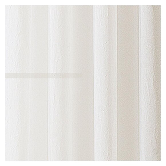 NEW Regal Home Grommet Top Sheer Single Curtain Panel Ivory Off White 50x95 - Picture 2 of 7
